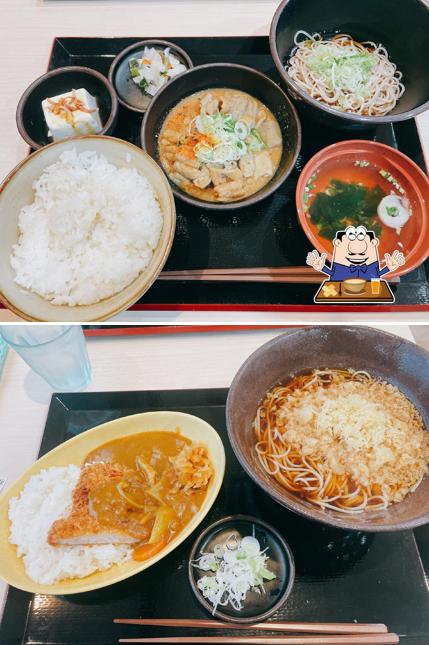 江戸切りそば ゆで太郎・もつ煮定食 上州もつ次郎 上越店