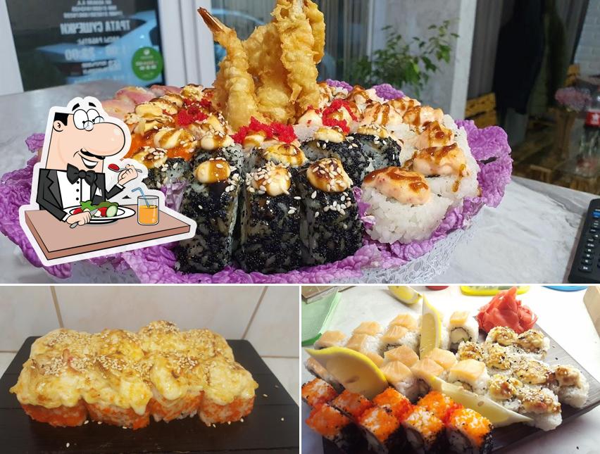 Еда в "Трате Сушечки"