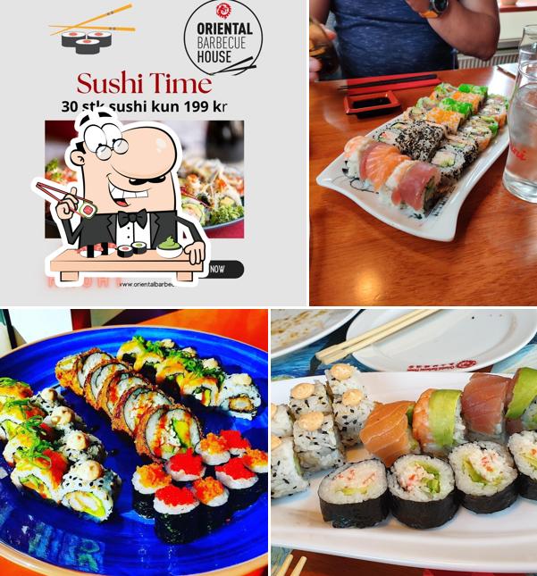 Oriental Barbecue House og Running Sushi