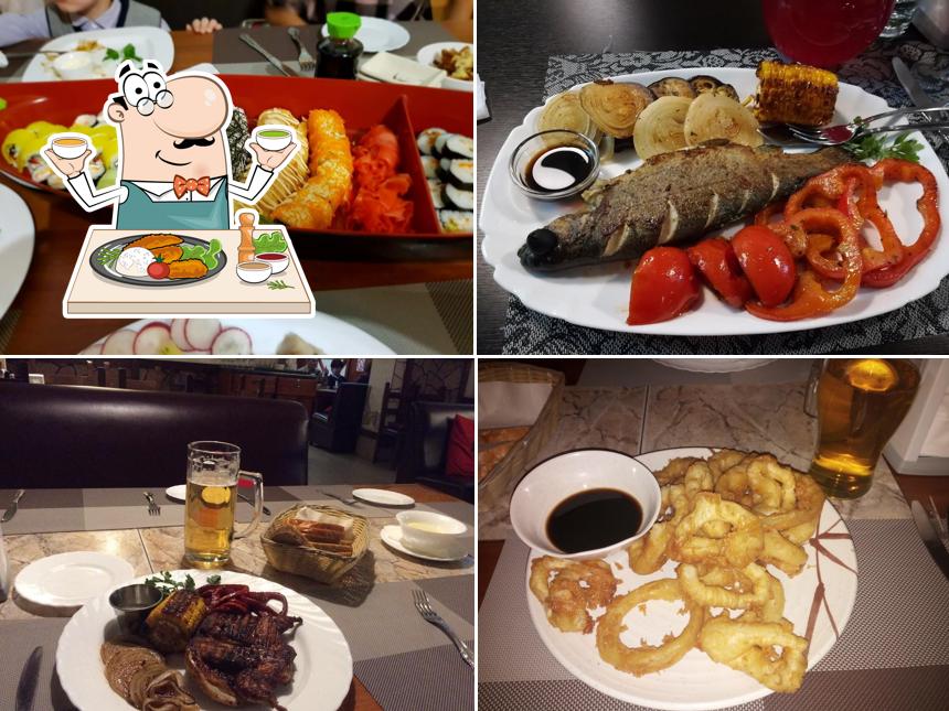 Блюда в "Бочке"