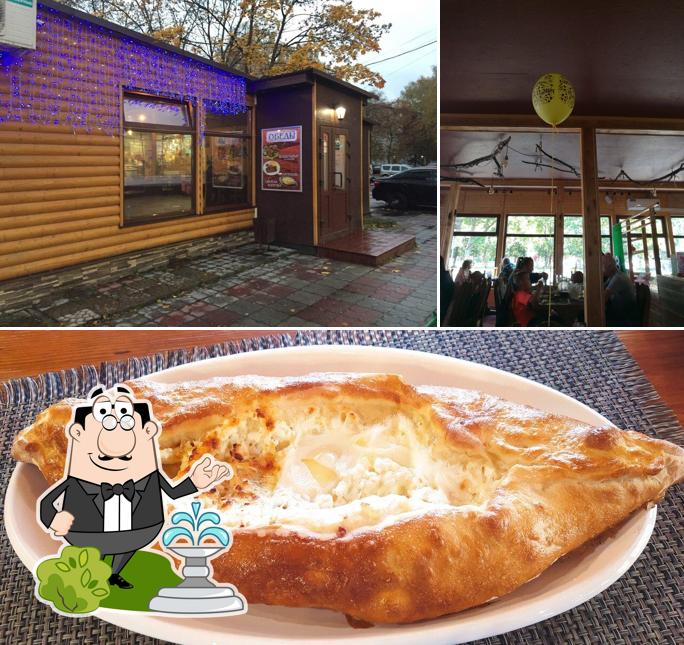 Посмотрите, как "Кафе-Маркет" выглядит снаружи