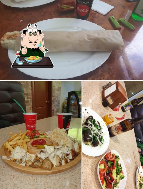 Блюда в "Шаурмании"