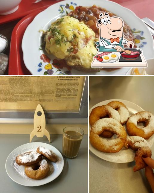 Омлет в "Тематическом кафе 12 Апреля"