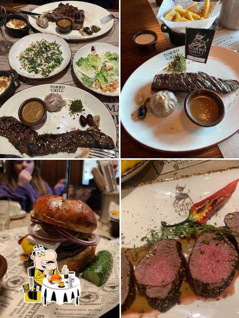 Еда в "Торро Гриль"