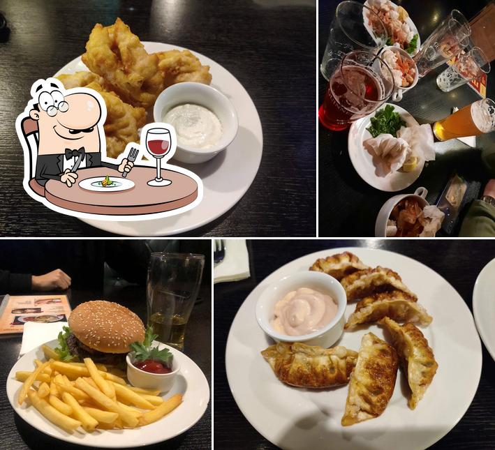 Блюда в "Harat`s Pub"