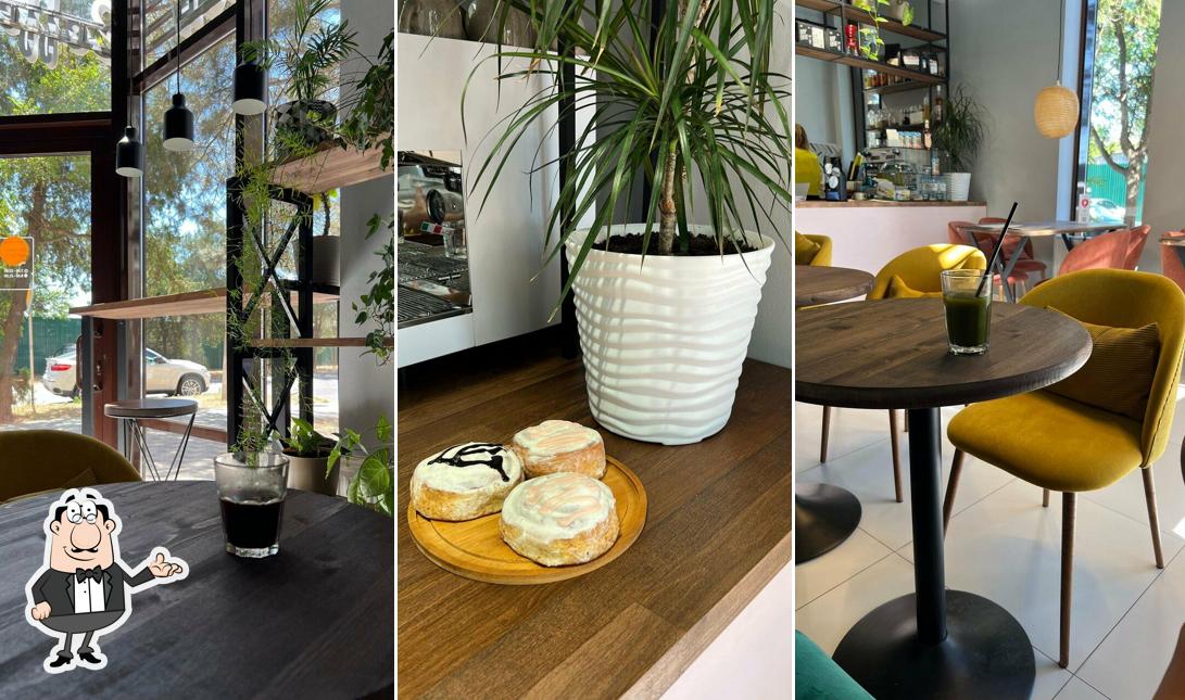 Посмотрите на внутренний интерьер "Coffee L"