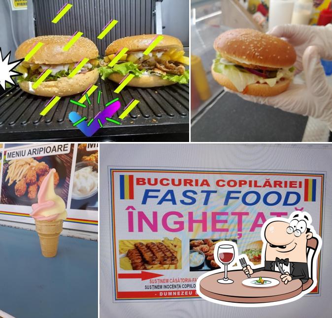 Bucuria Copilariei - Fast food și înghețată