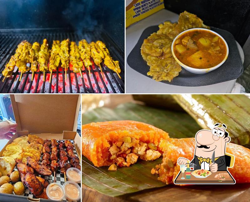 Pinchos al Carbón