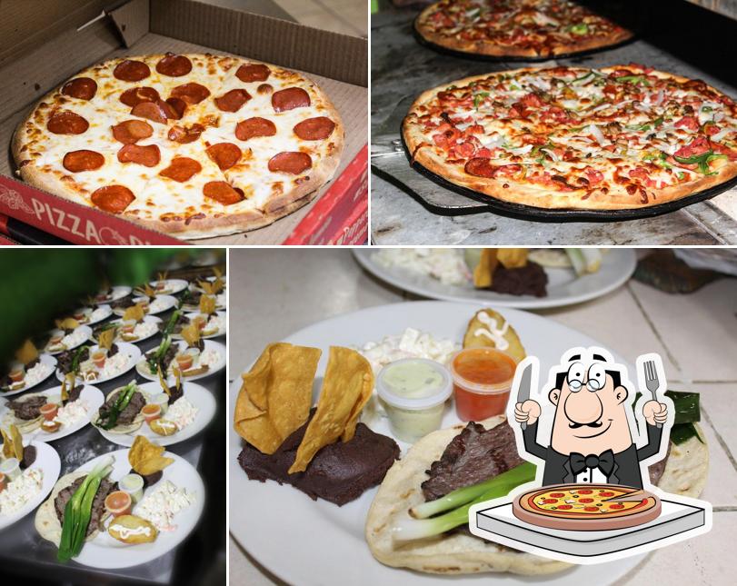 Pizza Burger Dinner