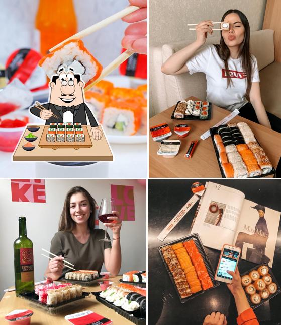 В "Суши-Маркет" попробуйте суши и роллы