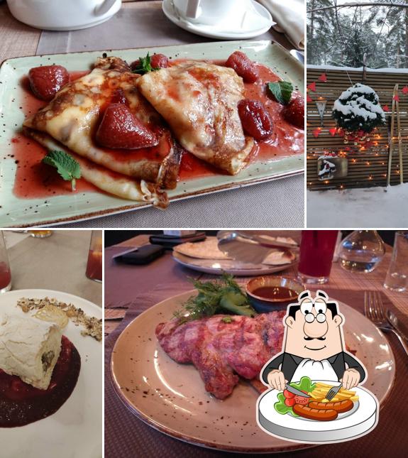 Еда в "Веранде"