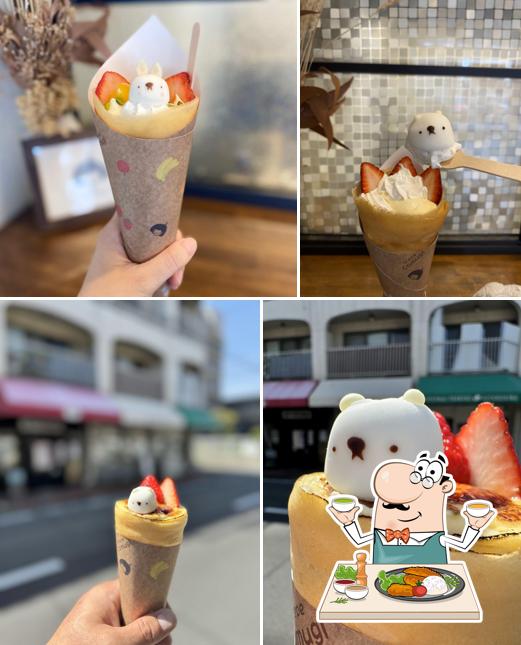 クレープ くまとこむぎ