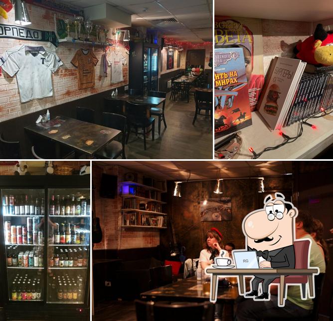 Интерьер "Бульдога"