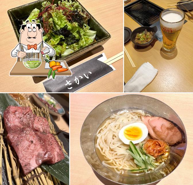 地どり焼肉 鶏さか