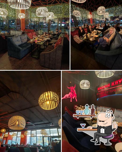 Интерьер "Мясо & хлеб"