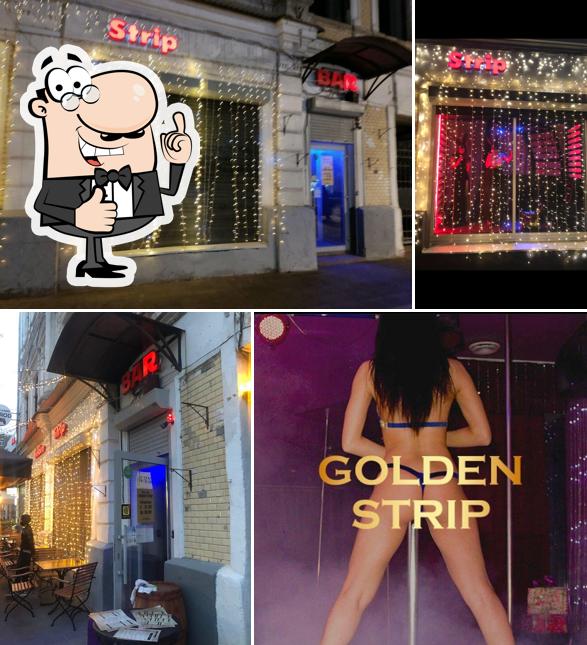Golden strip