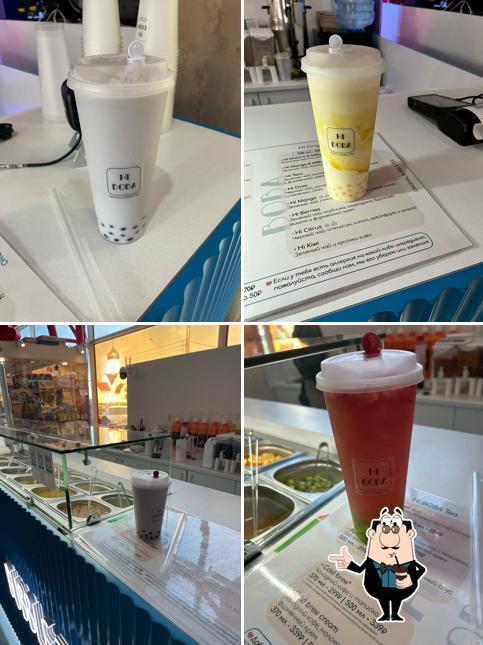 Насладитесь напитками из бара "Hi Boba"
