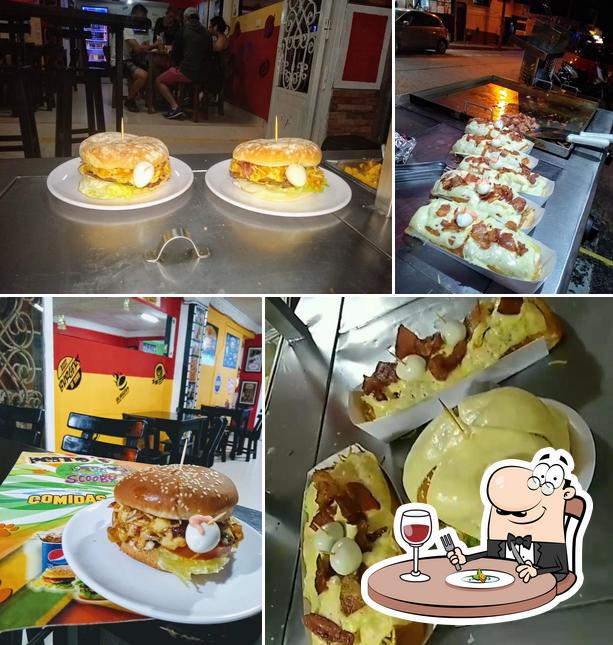 Perros scooby comida rapida