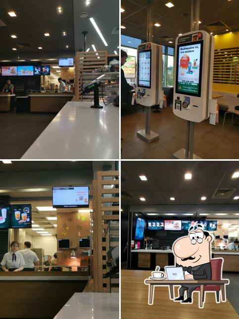 Интерьер "Вкусно — и точка"