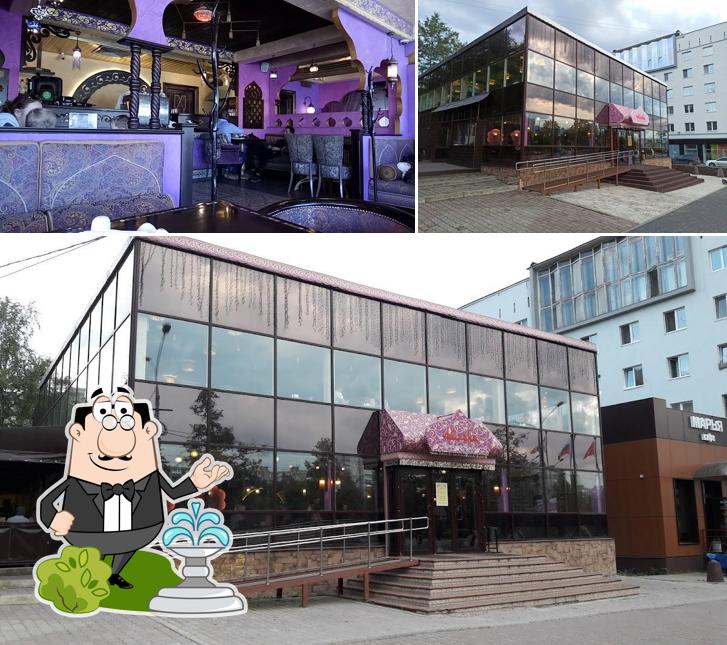 Взгляните на внешнее оформление "Чайханы"