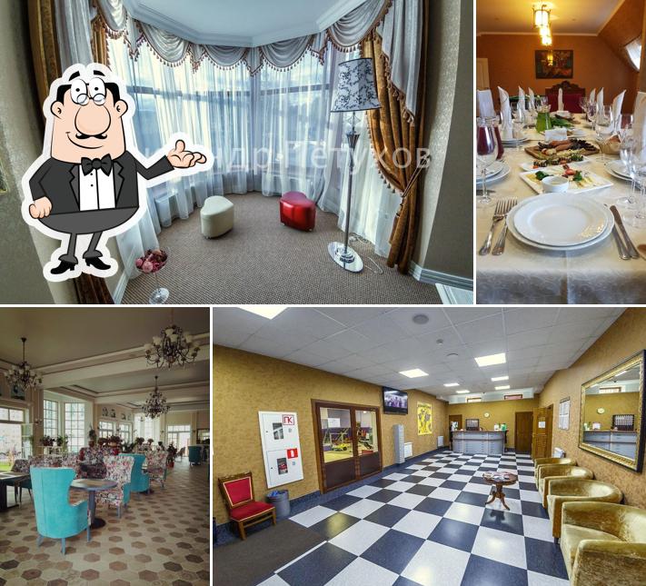 Интерьер "ресторана Авшар-Клаб"