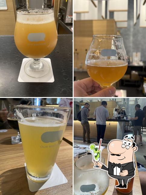 OUR BREWING TAPROOM