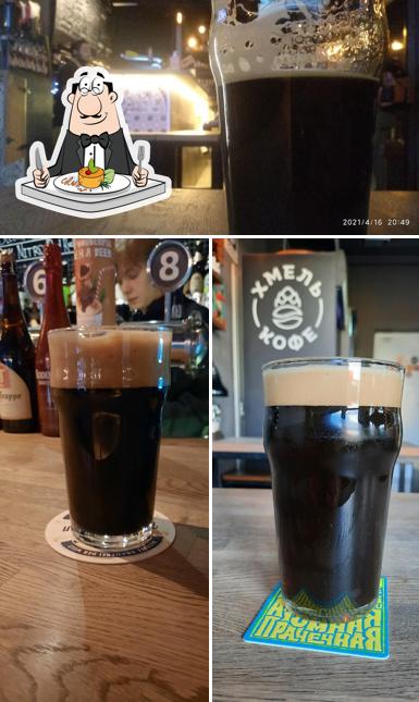 Шоколадный мусс в "Хмеле И Кофе"