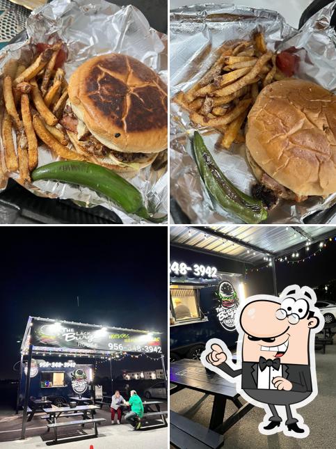 The black burger house