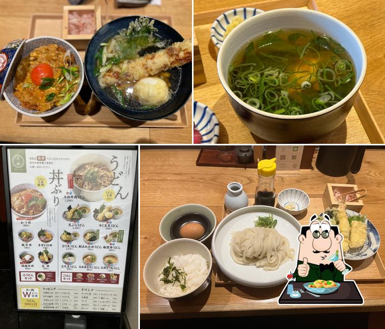 丼と飩