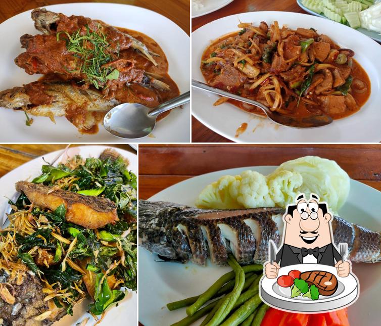 Jae Na Foods ร้านอาหาร เจ๊นาต้นเดื่อ ริมน้ำโขง อ.สังคม จ.หนองคาย