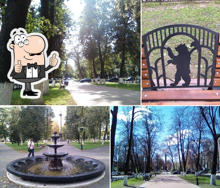 Пьяный сквер