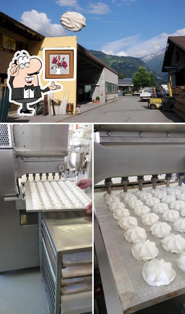 Frutal meringues production