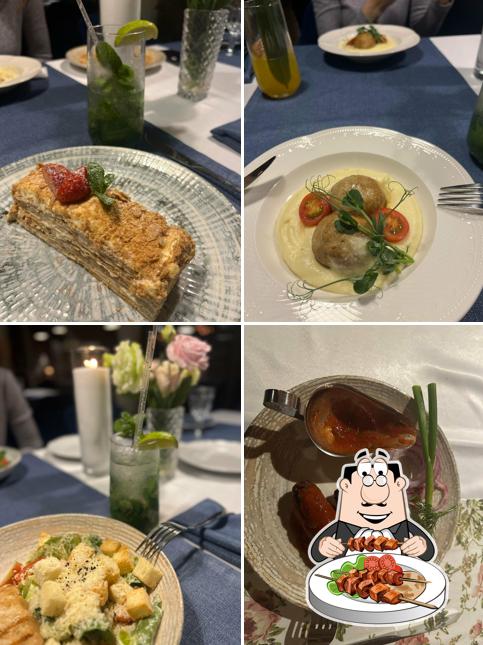 Блюда в "Рыбацкой деревне"