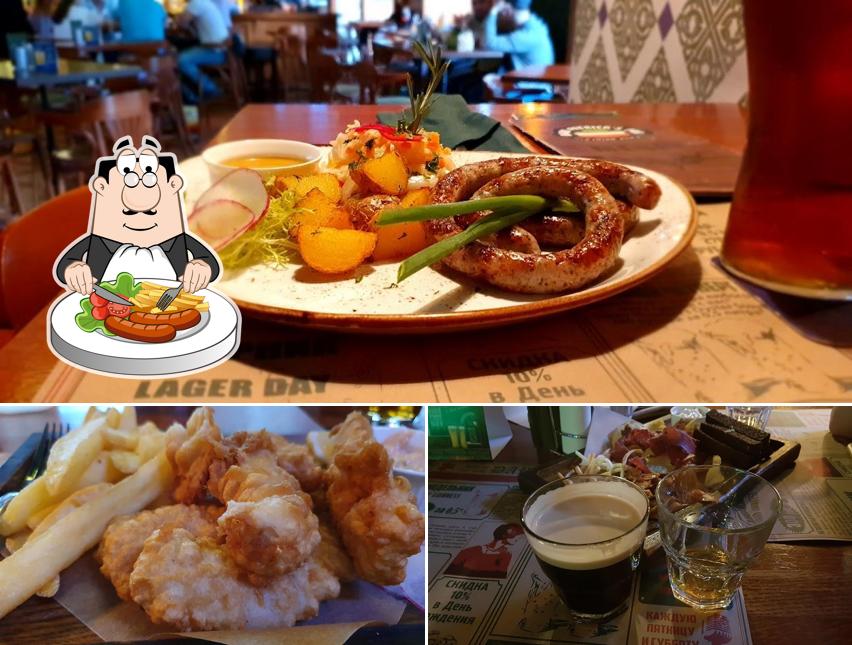 Еда в "Патрике Пабе"