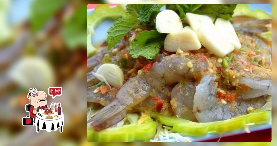 ร้านอาหารครัวยายจงจัดเต็มจอมบึง-ร้านน้องอ้อ