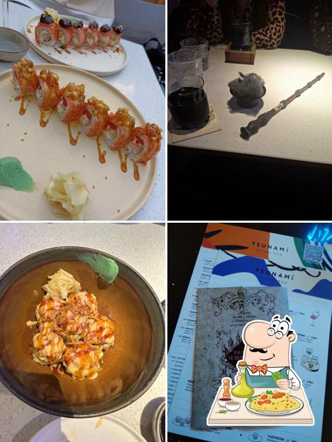 Еда в "Цунами"