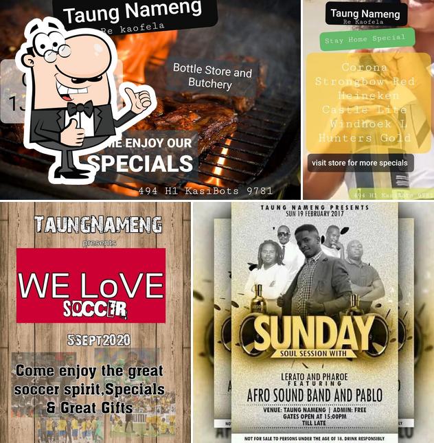 Taung Nameng Butchery, Bottle Store and Restaurant