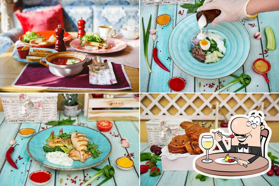 Блюда в "Ресторане Диване-Баяне"