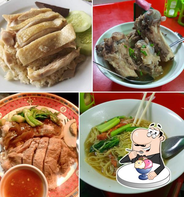 ร้านข้าวขาหมู ข้าวมันไก่ รสเด็ด ร้านน้องเฟิร์ส