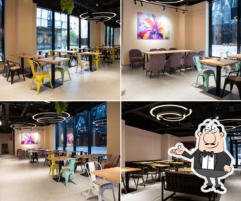 Посмотрите на внутренний интерьер "Столичный вкус"