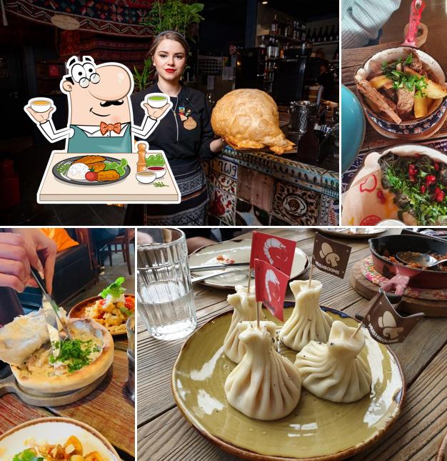 Блюда в "Грузинском ресторане Супра"