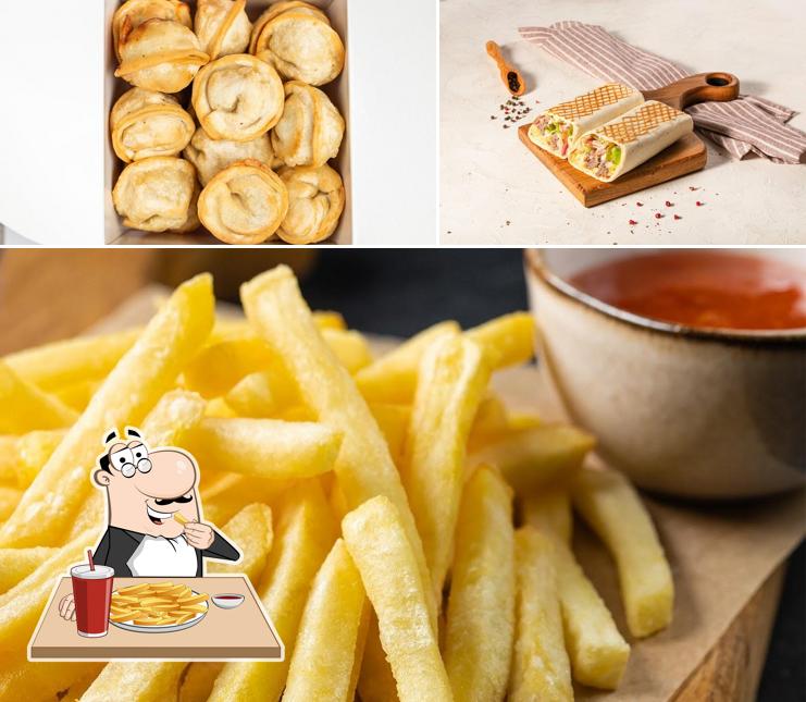 Картофель фри в "Шаверма по-питерски"