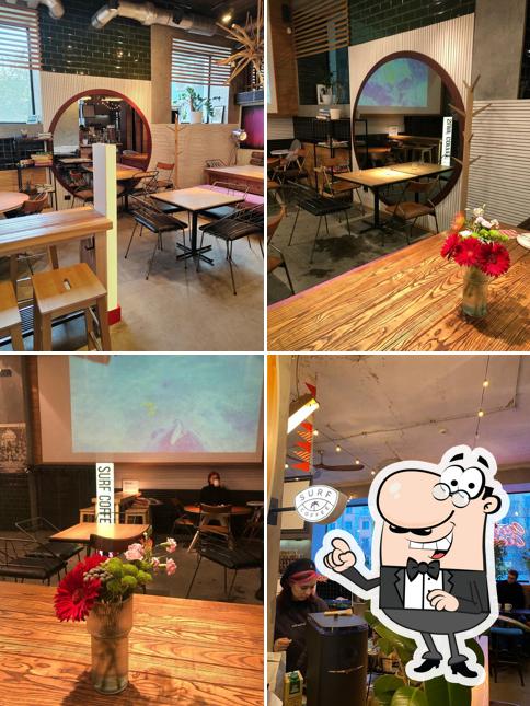 Интерьер "Surf Coffee x Arctic Ocean"