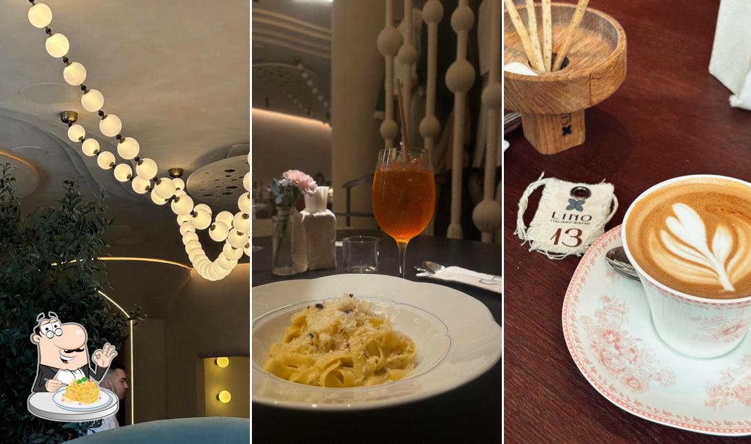 Паста карбонара в "Lino"