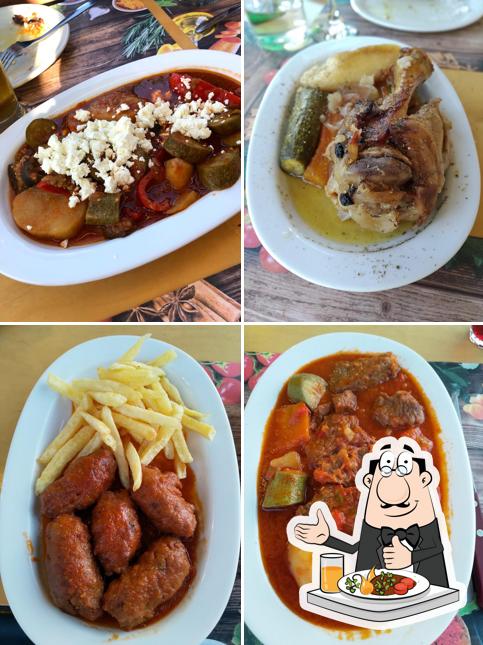 Veranda of Prines - Cretan cuisine