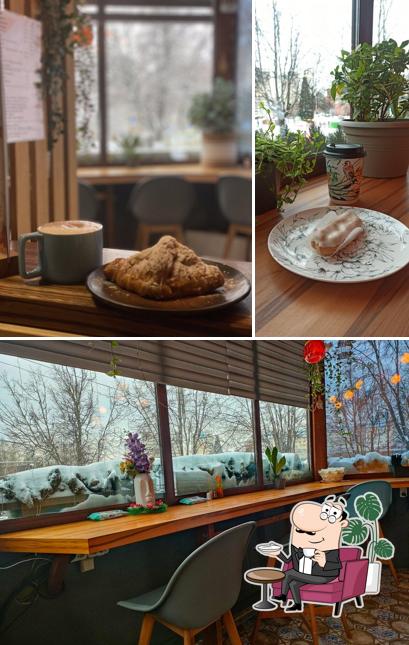 Посмотрите на внутренний интерьер "Чебуречная"