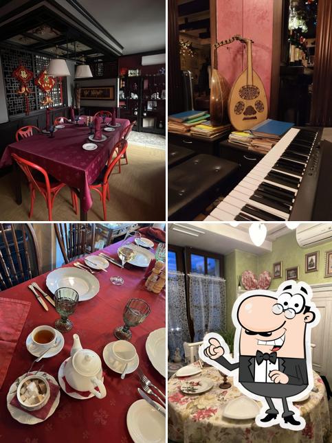 Посмотрите на внутренний интерьер "Piano Bar 1888"