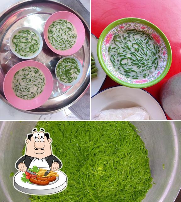 ลอดช่องใบเตยกะทิสดแม่หวานบ้านเพชร
