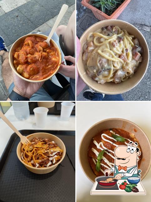 Pasta on the street
