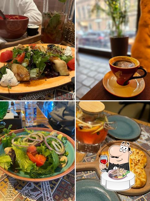 Гребешки в "Деде хинкали"